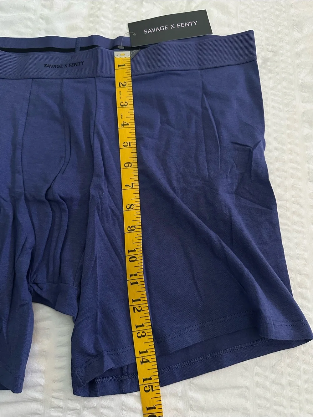 Savage X Fenty Base Boxer Briefs Cosmic Blue - Size XXL